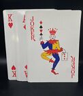 Jumbo Poker Playing Cards 8” x 11” Huge King Size Deck Novelty Display Goddess