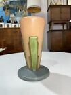 Roseville Futura Art Deco Cone Vase 401-8