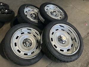 20” US Mags UC143 Scottsdale Wheels Rims Toyo STIII Tires 5x127 OBS C1500 C10