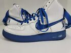 2003 Nike Air Force 1 Sheed Hi Rasheed Wallace White/Blue Jay Patent Size 8.5