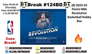 BOSTON CELTICS Panini NBA Revolution Hobby CASE 8 BOX Break #124BD