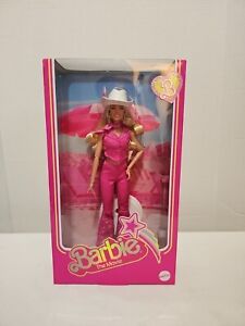 BARBIE The Movie Collectible Doll Margot Robbie Pink Western Outfit