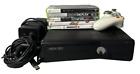 Xbox 360 S Black 1439 Console Bundle 5 Games 1 Controller 250GB