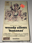WOODY ALLENS BANANAS VHS 1981 MAGNETIC VIDEO MOVIE CULT FIRST RELEASE UA