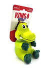 KONG Wiggi Alligator Small/Medium Squeaky Toss Fetch & Play Dog Toy