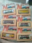 LOT OF 6 - N SCALE LIFE-LIKE FREIGHT CARS MOBIL UNION PACIFIC RAIL BOX New Box