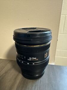 Sigma DG 24-70mm f/2.8 HSM EX DG AF IF Lens For Canon (No Original Box)