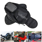 Black Motorcycle Oil Fuel Tank Bag Waterproof Shoulder Travel Riding Storage Bag (For: KTM)