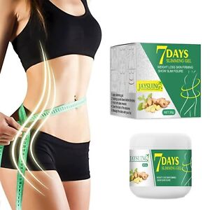 7 Days Ginger Cream Slimming Fat Burning Weight Loss Anti-Cellulite Firming Gel