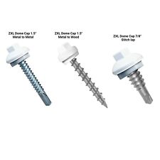 Long Life Metal Roofing Screws ZXL Dome Cap Screws with EPDM Washer Free Hex Bit