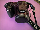 Nikon COOLPIX L820 16.0MP Digital Camera - Plum - Fully Functions