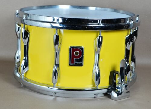 1989 Premier 2005 Snare Drum 8X14 in Deco Yellow