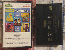 SESAME STREET NUMBERS! [1977] | AUDIO CASSETTE, Very Good Condition