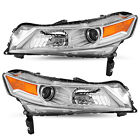 For 2009 2010 2011 2012 2013 2014 Acura TL Sedan HID Headlights Assembly Pair (For: 2009 Acura TL Base 3.5L)