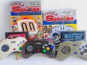 Sega Saturn Peripherals Controller Multi-tap and others from Japan