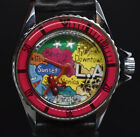 New ListingVtg Out of Time Wind Up Watch LA Hollywood Downtown Venice 80s Serviced New Band