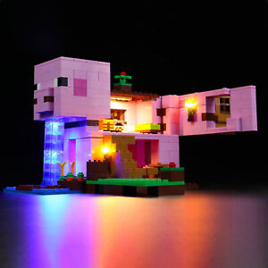 LED Light Kit for LEGO Minecraft Deep Dark Battle Skeleton Dungeon Sword Outpost