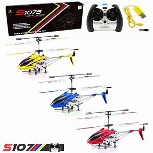 Mini Remote Control Helicopter Syma S107G RC Helicopter 3.5CH Toy Gifts for Kids