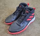 adidas Ownthegame Black Red Athletic Basketball Shoes Sneakers Mens Size 13