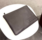 Calvin Klein Dark Brown Men's Artificial Leather Document Ipad Hand Bag Was$79.5
