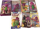 Lot of 7 Barney VHS Tapes Great Adventures Once Upon A Time Let Pretend Seasons