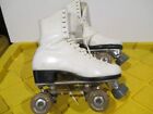 Women Size-7 Riedell #192 Roller Skates-Chicago Trophy Plates-Free-Style Wheels