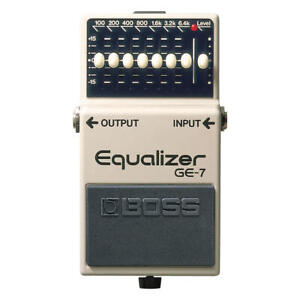 BOSS GE-7 Graphic Equalizer Guitar Effects Pedal