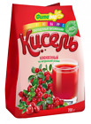 Кисель Клюквенный натуральная основа Kisel  Jelly Сranberry 200g Vitamin C