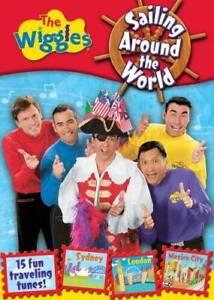 The Wiggles: Sailing Around the World - DVD - GOOD