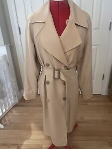 Ann taylor trench coat wool jacket Women medium