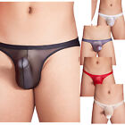 US Mens Glossy G-string Sissy Pouch Panties Thongs Briefs Underwear Lingerie