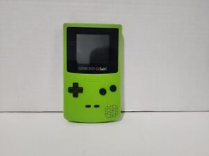 New ListingNintendo Game Boy Color Handheld GBC CGB-001 Kiwi Lime Tested Working