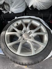 USED 18” OEM Factory AUDI S5 WHEELS and TIRES Set Of 4