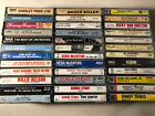 Country Music Cassette Lot of 36 Tapes Variety of Country Artists