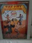 2001 FAT FRY BLUES FESTIVAL POSTER Signed by Susan Tedeschi and C.J. Chenier VG+