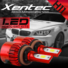 XENTEC Cree LED Headlight Kit H11 6000K Low Beam or Fog Bulb HID White