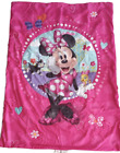 Disney Junior Mini Mouse 3pc Fitted Crib Bedding Set Hearts Butterflies Pink