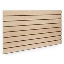Maple Slatwall Panels Stackable Lightweight 24 in. H x 48 in. L (Set of 2)