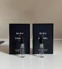 New Listing2x Chanel BLEU eau de parfum pour homme spray .05oz/ 1.5ml each New