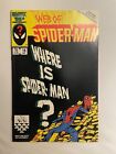 Web of Spider-man 18 Direct 1st Eddie Brock Rubinstein Silvestri 1986 Marvel