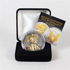 2019 24KT Gold Gilded American Silver Eagle with GovMint Box & COA