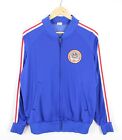 Adidas Vintage 70/80s Made In Austria Athletics Blue Tracksuit Jacket - Size M