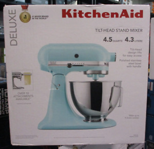 KitchenAid DELUXE 4.5QT Tilt-Head Stand Mixer KSM97MI Mineral Water BRAND NEW