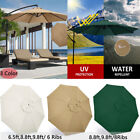 Patio Umbrella Outdoor Market Umbrella Canopy for 6/8 Ribs Replacement Umbrella