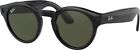 Ray-Ban - Stories Round Smart Glasses - Shiny Black/Green New Sealed .