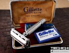 Gillette No. 58 Vintage Double Edge Safety Razor - FULL SET
