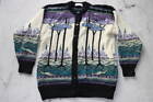 Vintage PAST TIMES Cardigan Womens Sweater Pure Wool