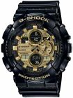 Casio G-Shock GA-140GB-1A1 Analog-Digital Gold Dial Black Strap Men's Watch