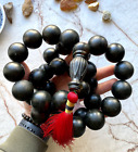 Extra Big 634g. 32mm. Beads Natural Baltic Amber Islamic Rosary Tesbih Misbaha