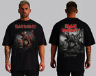 IRON MAIDEN THE TROOPER FRONT AND BACK PRINT HEAVY METAL PUNK ROCK  T SHIRTS